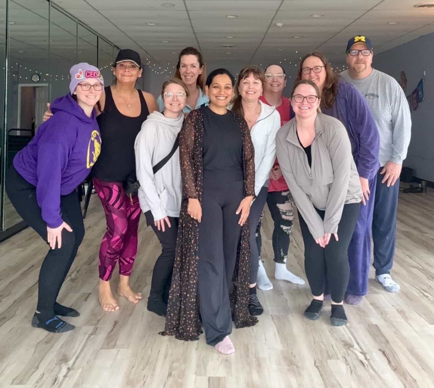 The GVST Wellness community gathered at the studio